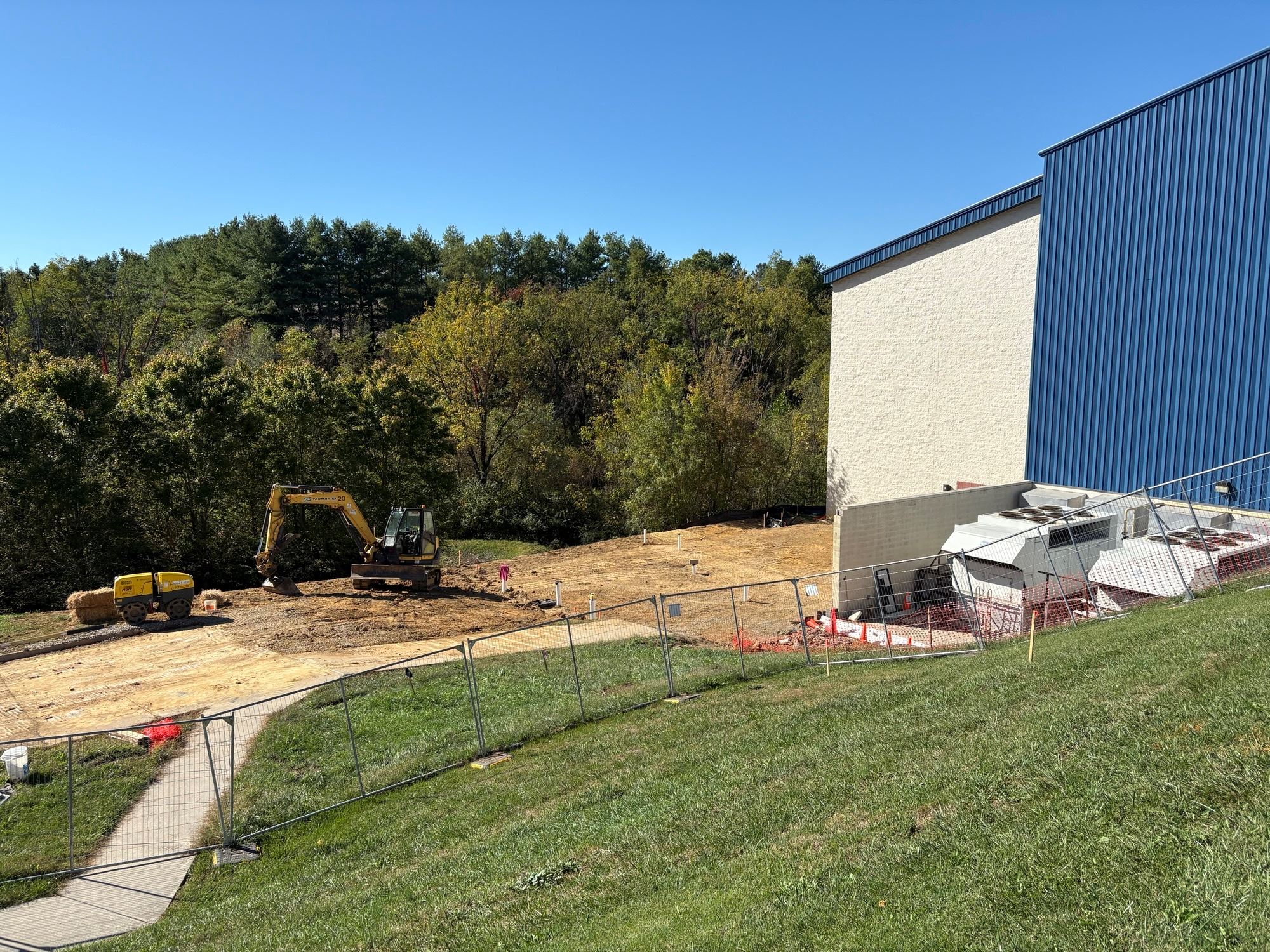 Updated progress on the Aquatic Center HVAC project