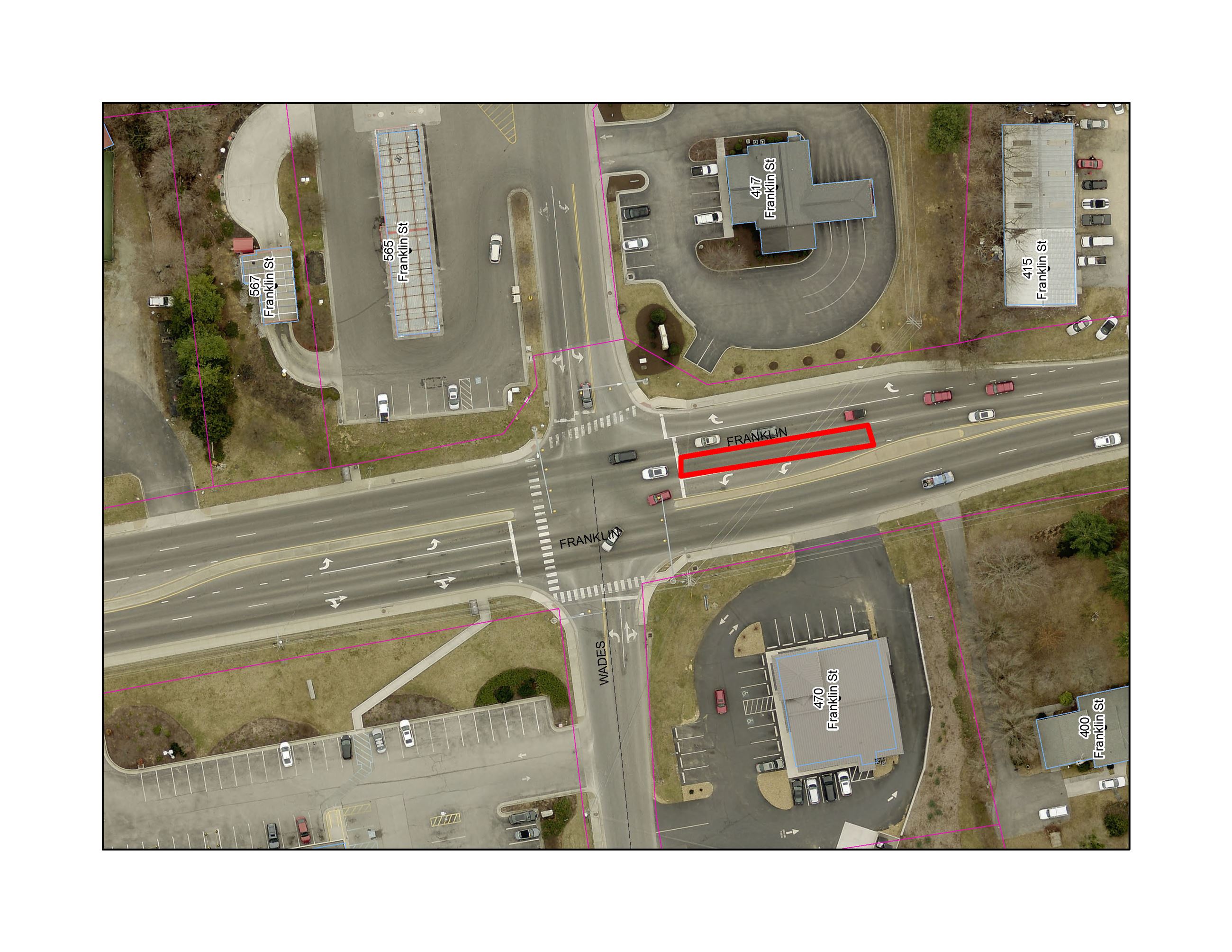 N Franklin St - Road Work